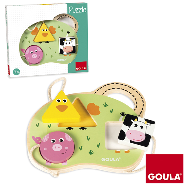 3 Farm Animals Puzzle