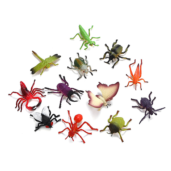 3.25"-5" pvc insects 12 styles
