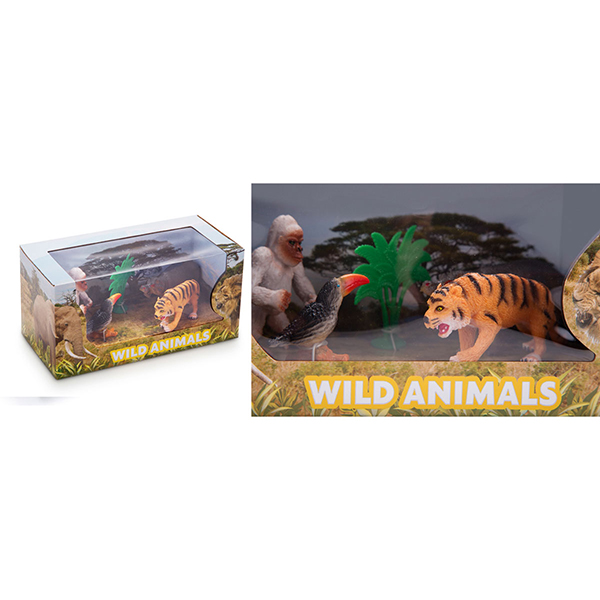 Wild animals - 5 pcs in little box