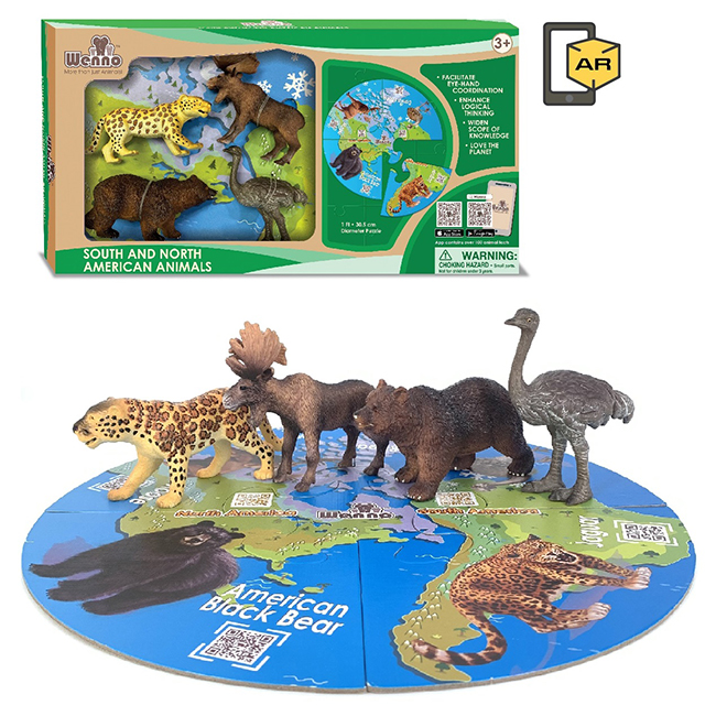 4 - 5" South and North American Animals