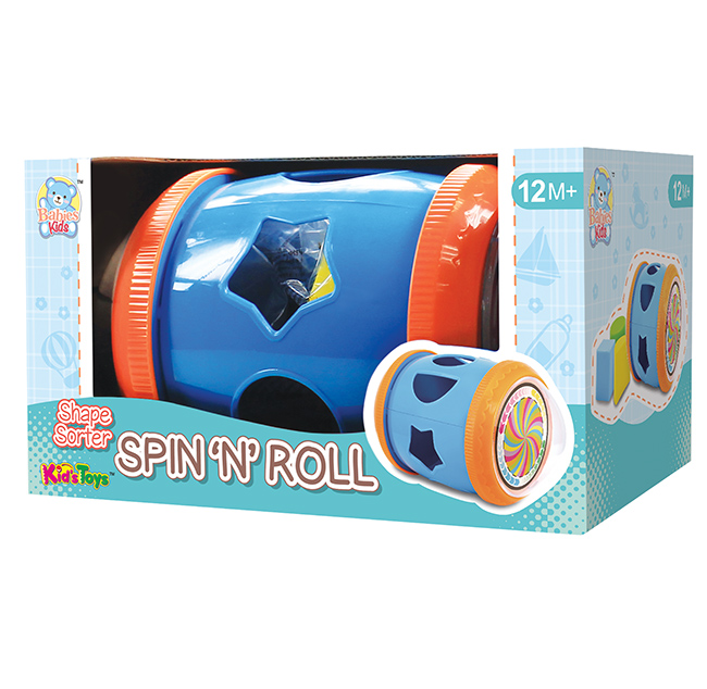 Shape Sorter Spin 'n' Roll